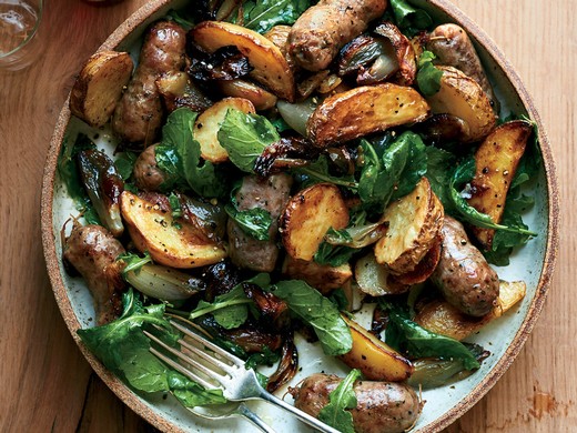 Sausage and Potato Pan Roast