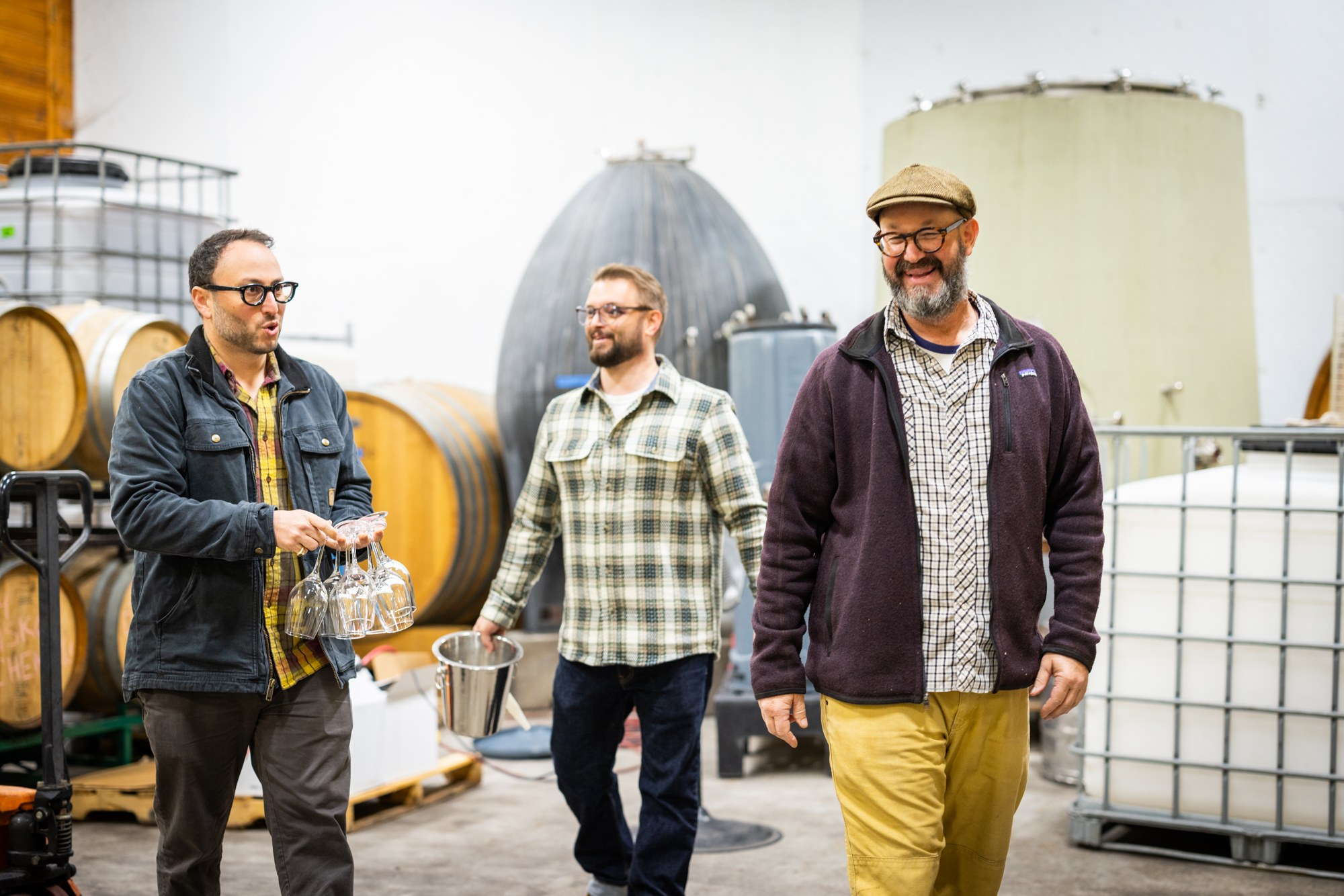 The winemaking team